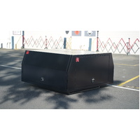 1800mm 1m Hign  3 Doors Jack Off Aluminium Ute Canopy Black