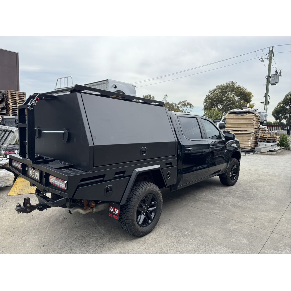 Silverado 1500 Ute Tray and Canopy Package - ezToolbox Aluminium Ute Trays, Aluminium Canopies and Alloy Toolboxes